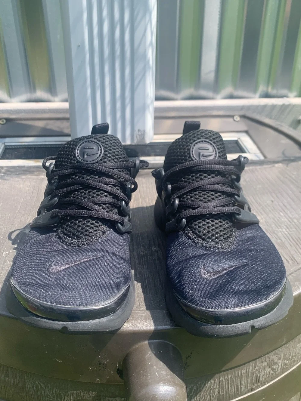 Nike Air Presto ‘Triple Black’ Nike 844766-003 Size 2Y
